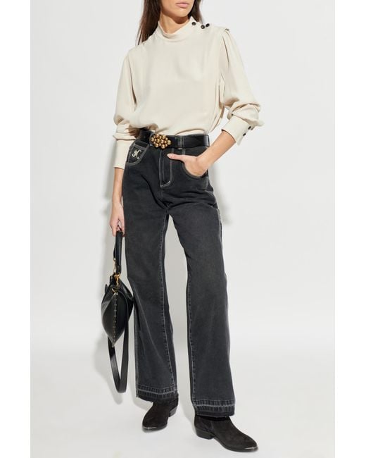 Isabel Marant White Top 'Felissa'