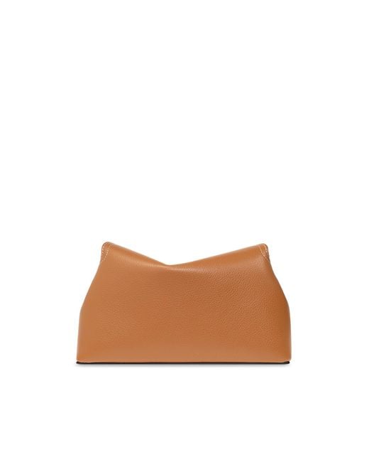 Totême  Brown Leather Shoulder Bag,