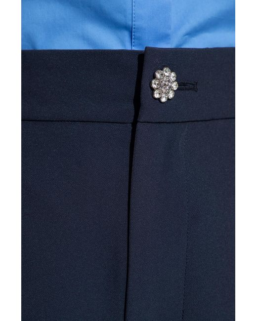 Custommade• Blue 'pax' Relaxed-fitting Trousers,