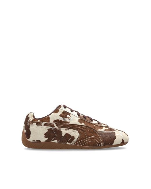 PUMA Brown Sports Shoes "Speedcat Cow Wns"