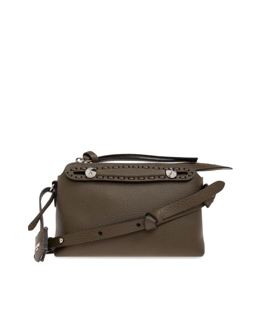 Fendi Brown Shoulder Bag By The Way Selleria Mini