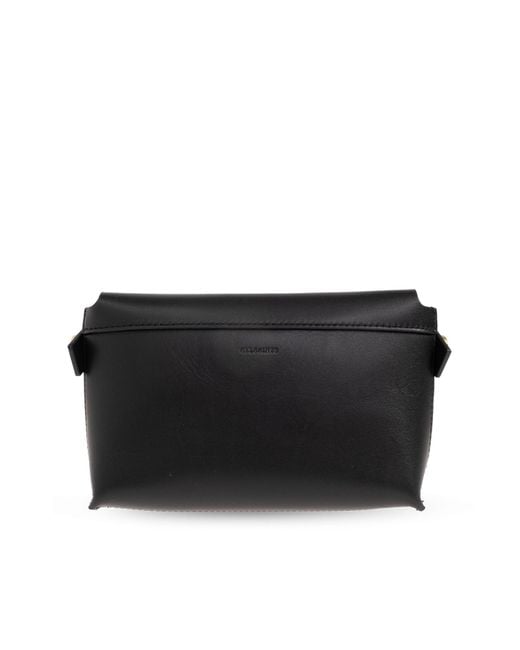 AllSaints Black 'francine' Shoulder Bag,