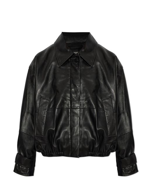 Rohe Black Leather Jacket