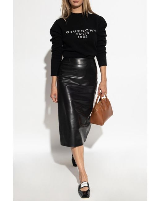 Givenchy Black Sweater With Logo