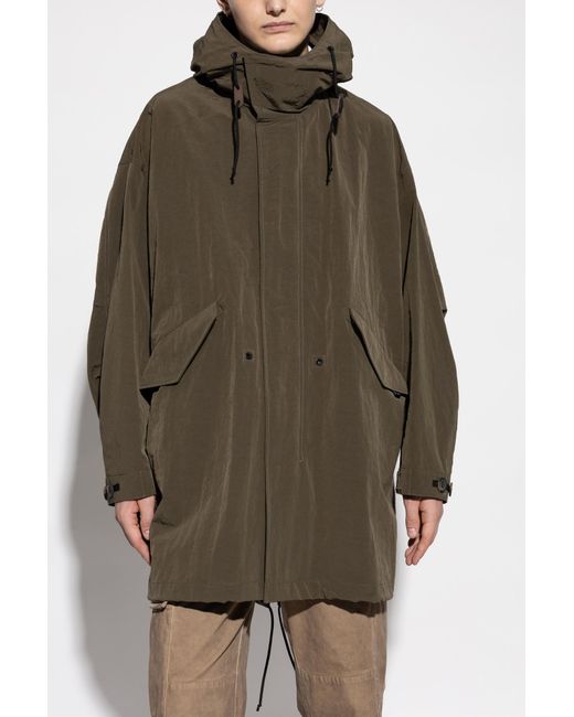 Dolce & Gabbana Green Jacket Type Parka for men