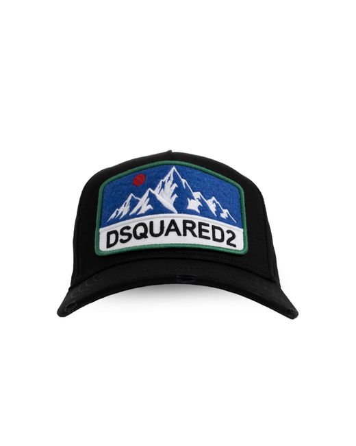 DSquared² Blue Baseball Cap for men