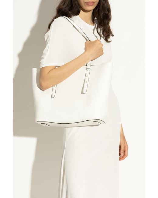 Kate Spade White Shopper Type Bag