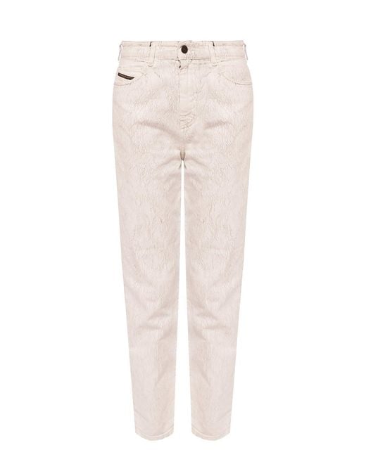 DIESEL White 'D-Eiselle' Jeans