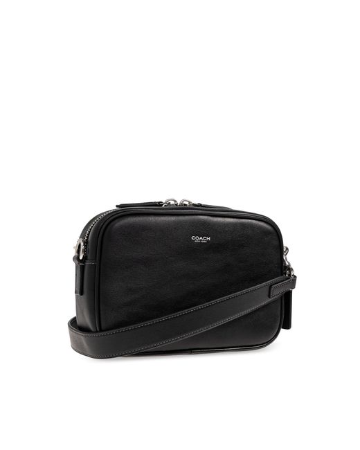 COACH Black Shoulder Bag 'Radio' for men