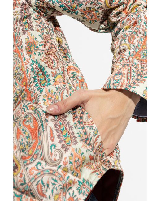 Etro White Patterned Jacket