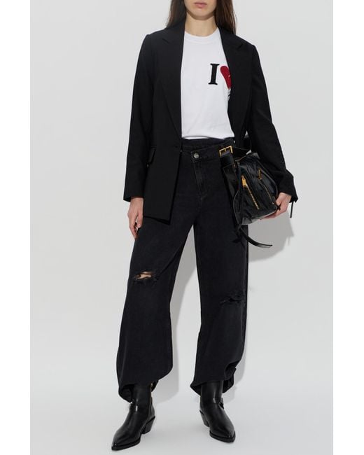 AllSaints Black 'Ottie' Blazer