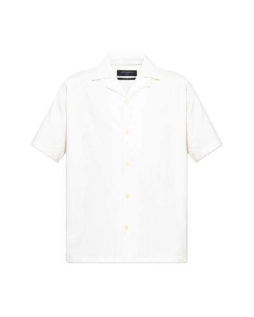 AllSaints White 'Hudson' Shirt for men