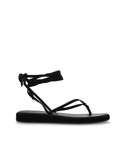 Tory Burch Black Suede Sandals