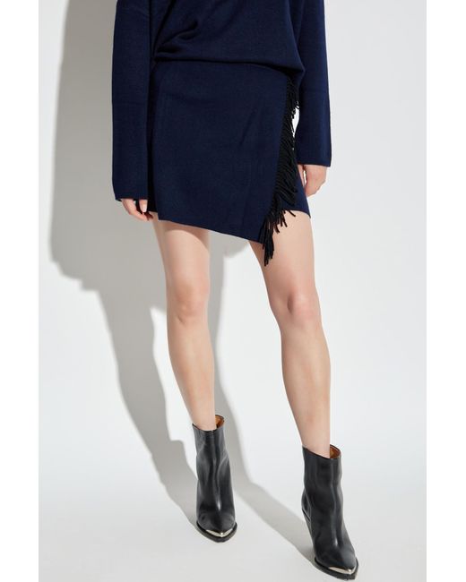 Lisa Yang Blue Mette Skirt