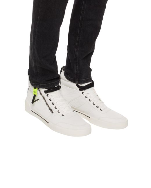 Diesel white high tops Clearance