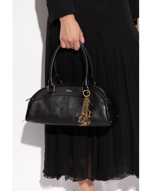 Chloé Black 'Bowling' Hand Bag