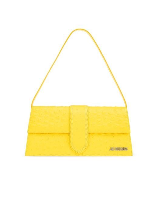Jacquemus Yellow Shoulder Bag Le Bambino Long