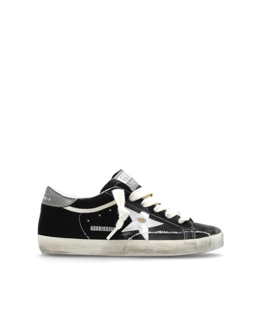Golden Goose Deluxe Brand Black 'Super Star' Sports Shoes for men