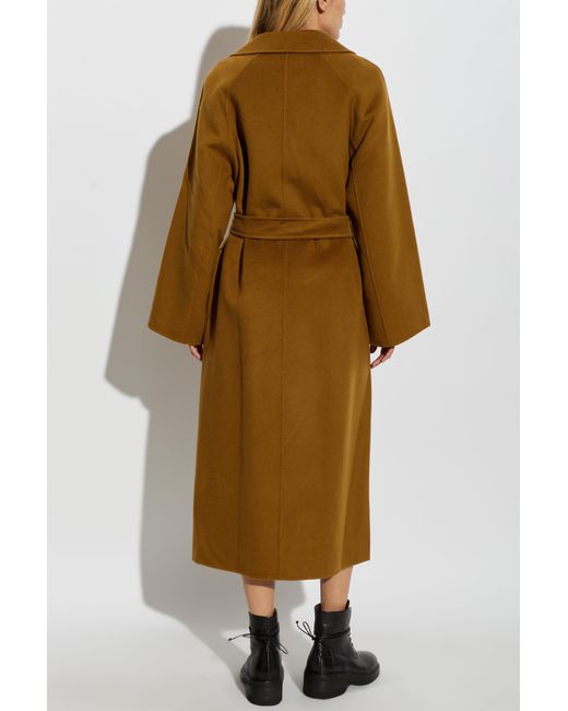 Arma Brown Wool Coat 'Suza'