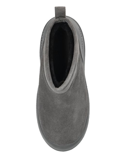 Moon Boot Gray Snow Boots Mb Luna Low Suede