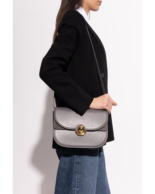 Furla Gray Shoulder Bag 'Sfera Small'