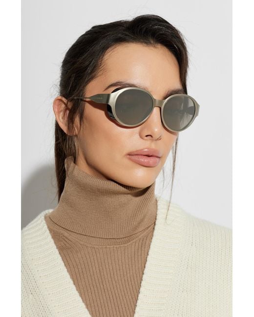 Moncler Metallic "Auros" Sunglasses