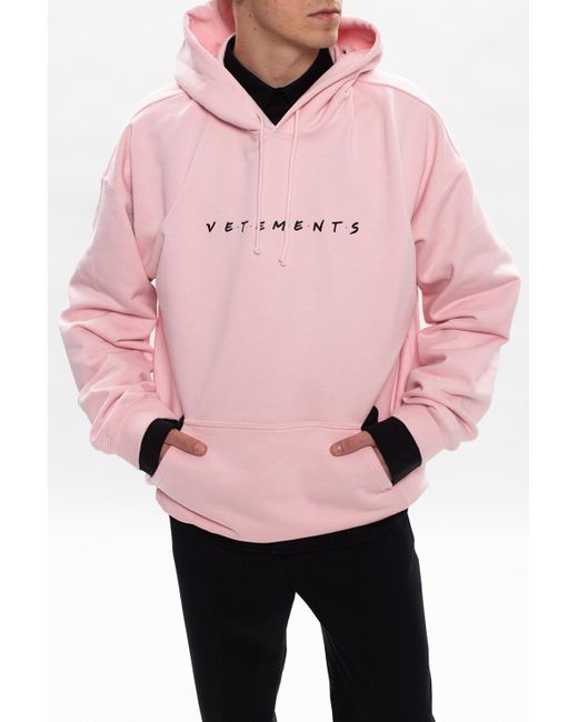 vetements pink unicorn moletom com capuz