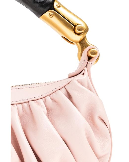 Balmain Blue 'Ebene Mini' Hand Bag