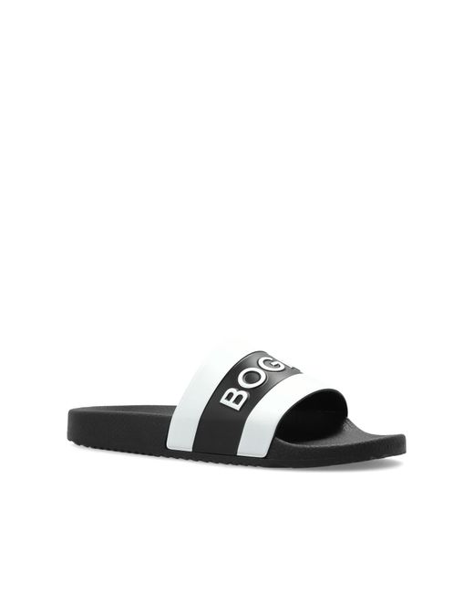 Bogner White "Belize" Rubber Flip-Flops for men