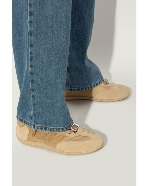 Roger Vivier Natural 'Viv Low' Sports Shoes