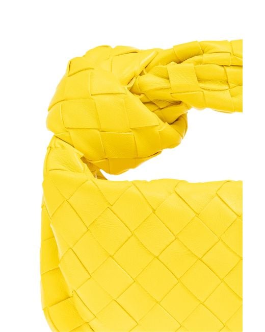 Bottega Veneta Yellow Handbag `mini Jodie`,