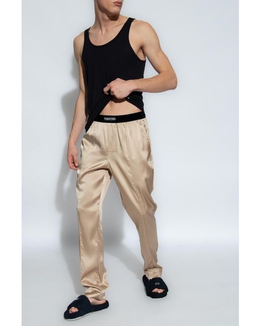 Tom Ford Natural Silk Pyjama Bottom for men