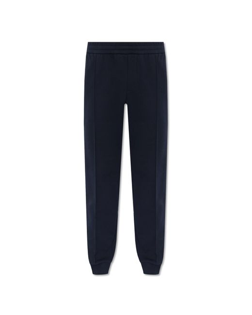 Versace Blue Sweatpants With Logo for men