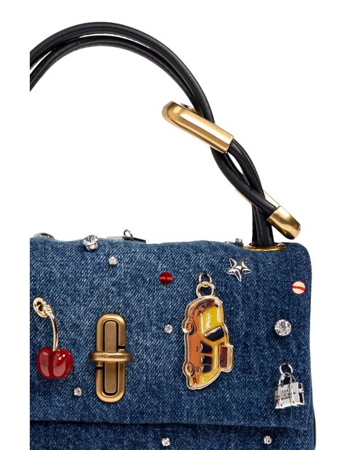 Marc Jacobs Black Shoulder Bag 'The Dual Mini'