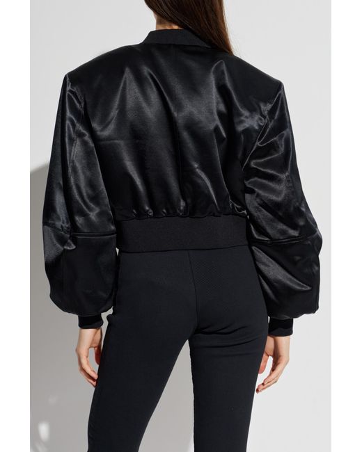 The Attico Black "Bomber" Jacket