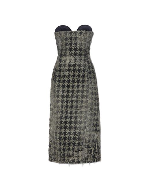 DIESEL Gray Dress 'De-Olivia-Fsh'