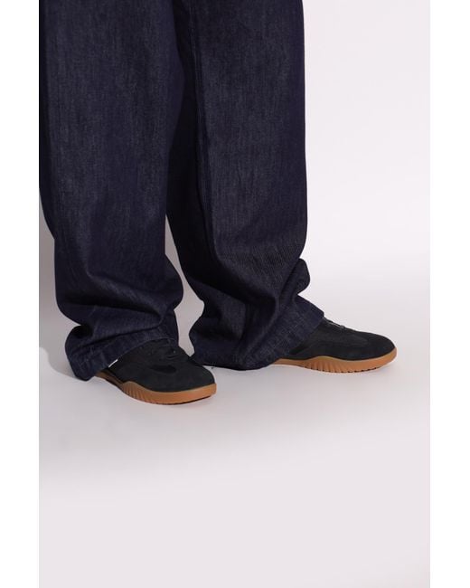 Converse Black Sports Shoes 'Run Star Trainer Ox' for men