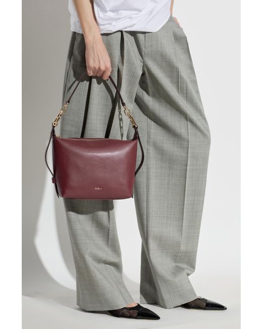 Furla Purple Bag 'Tonie Mini'