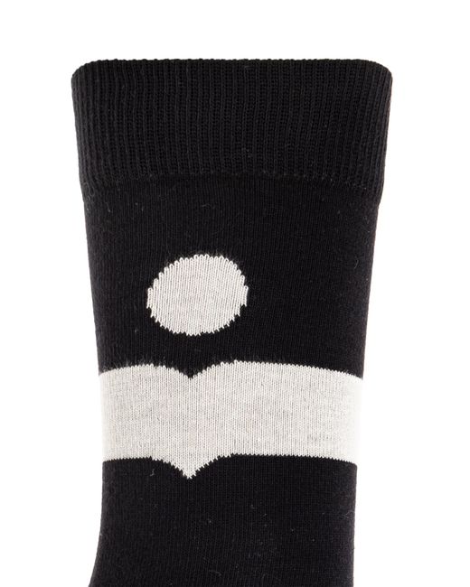 Isabel Marant Black Nesson Socks