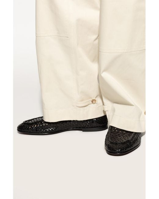 Dolce & Gabbana Black Leather Shoes for men