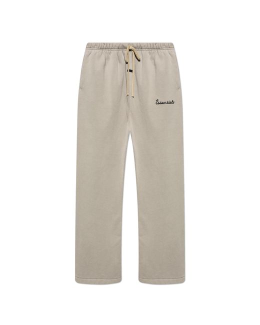 Fear Of God White Straight-Leg Sweatpants for men