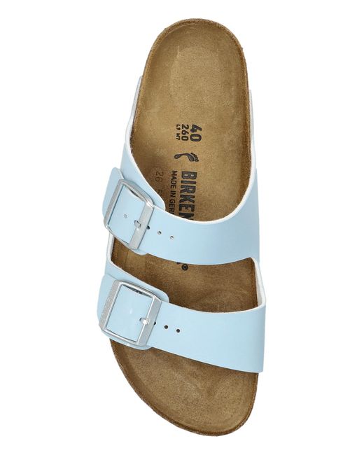 Birkenstock Blue Slides 'Arizona Bs'