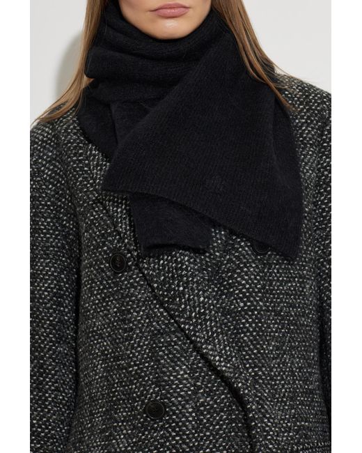 Isabel Marant Black Scarf 'Peliz'