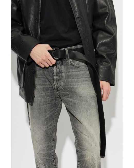 Givenchy Black Belt for men