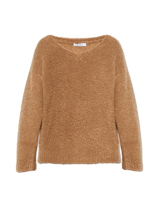 Max Mara Brown Sweater "Pantera"