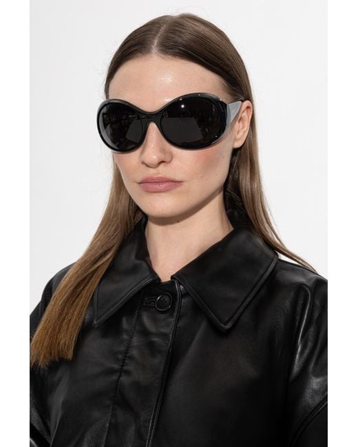 McQueen Black Sunglasses