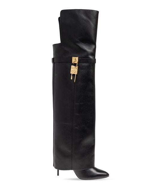 Givenchy Black Leather Boots