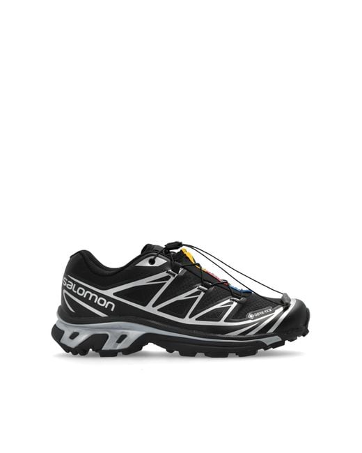 Salomon Black Sports Shoes 'Xt-6 Gtx' for men