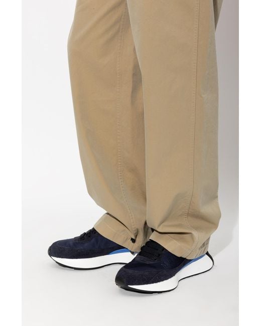 McQueen Blue 'Sprint Runner' Sports Shoes for men