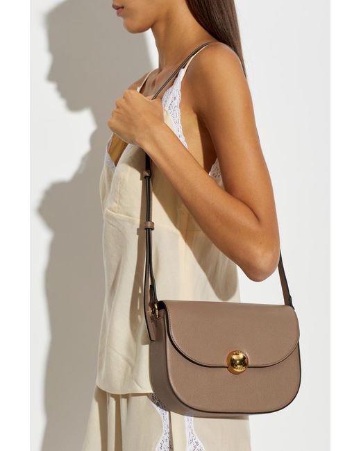 Furla Brown Leather Bag 'Moonlight S'
